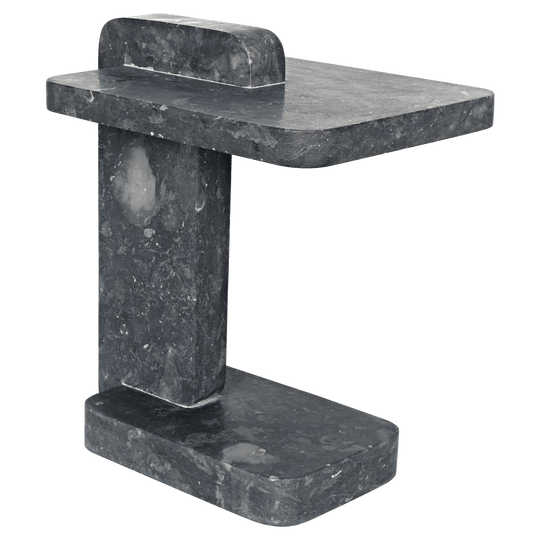 Noir North Side Table, Black Marble ACCENT TABLES