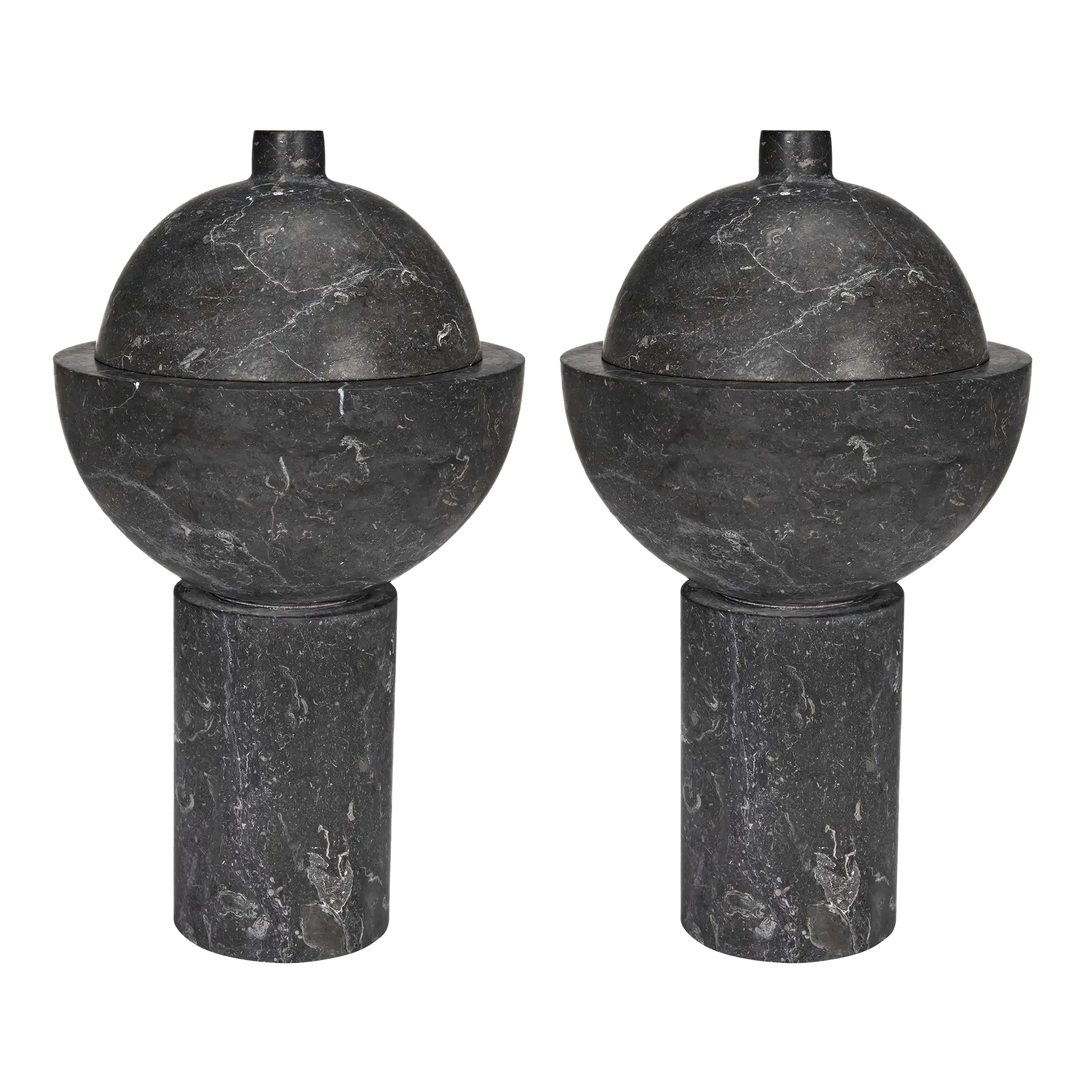 American Home Furniture | Noir - Jupitor, Set of 2