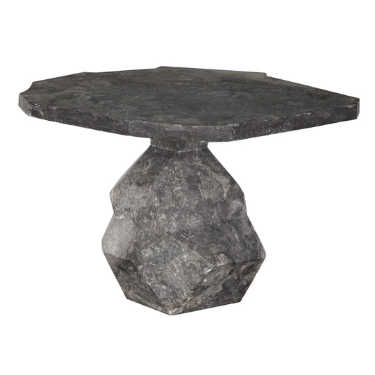 Noir Rind Table, Black Marble ACCENT TABLES