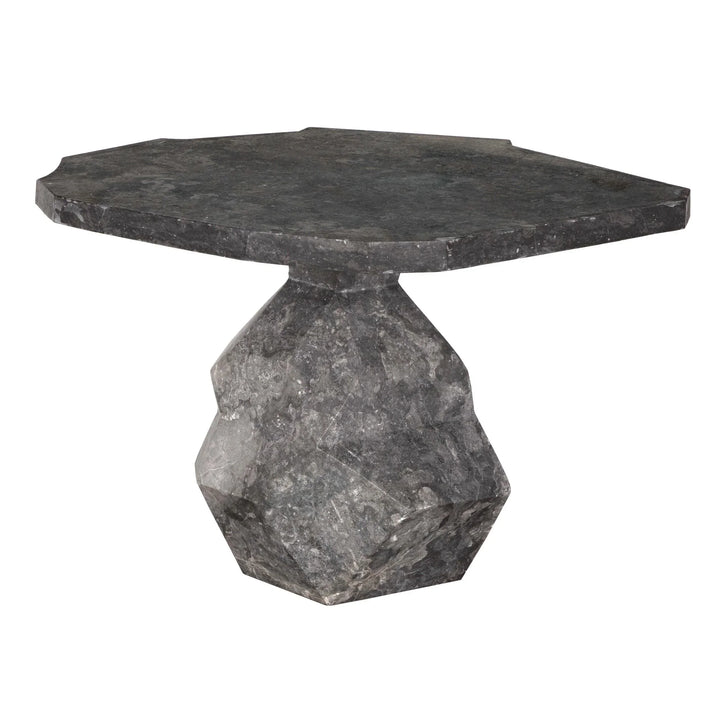Noir Rind Table, Black Marble ACCENT TABLES