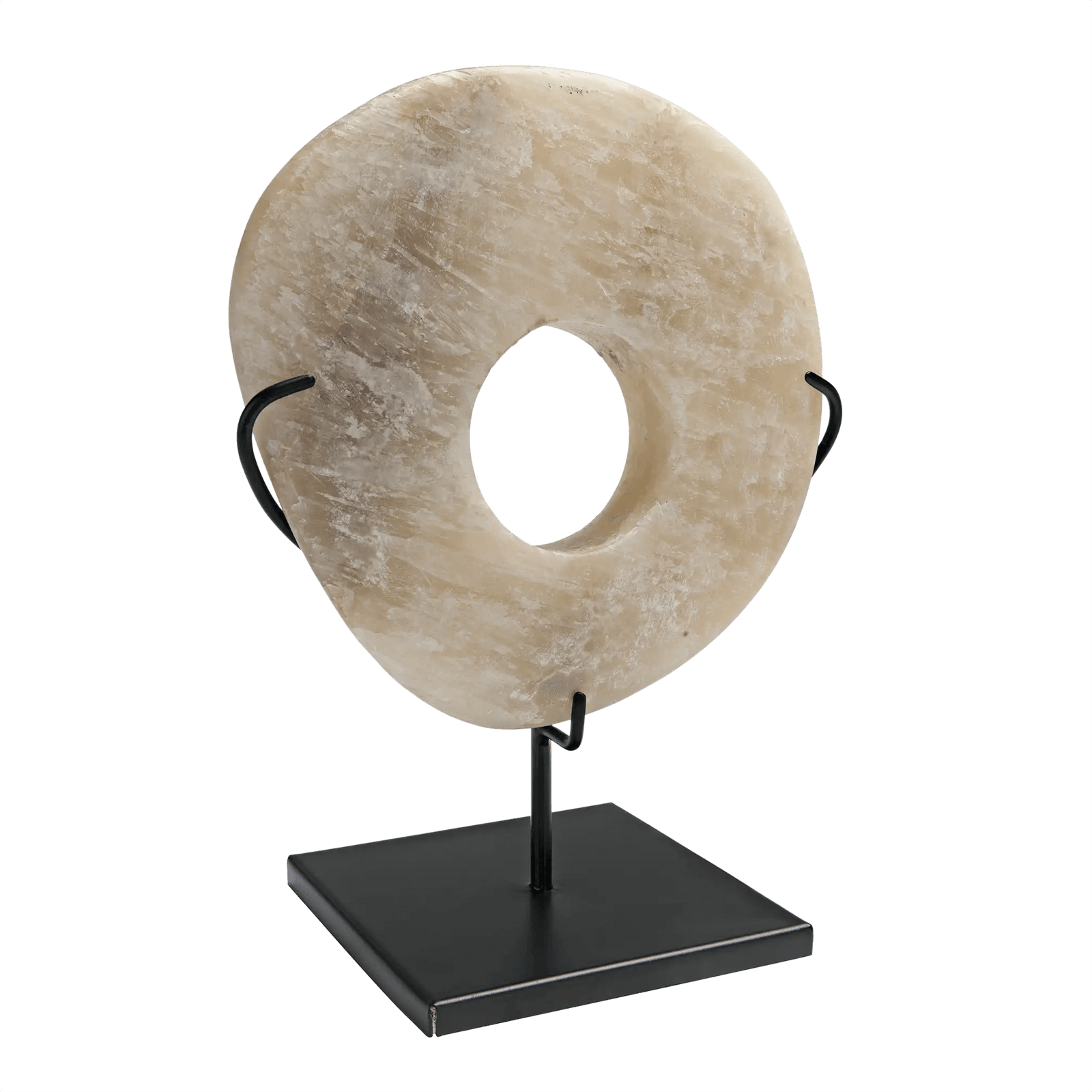 Noir Onyx On Stand, Small DECORATIVE OBJECTS