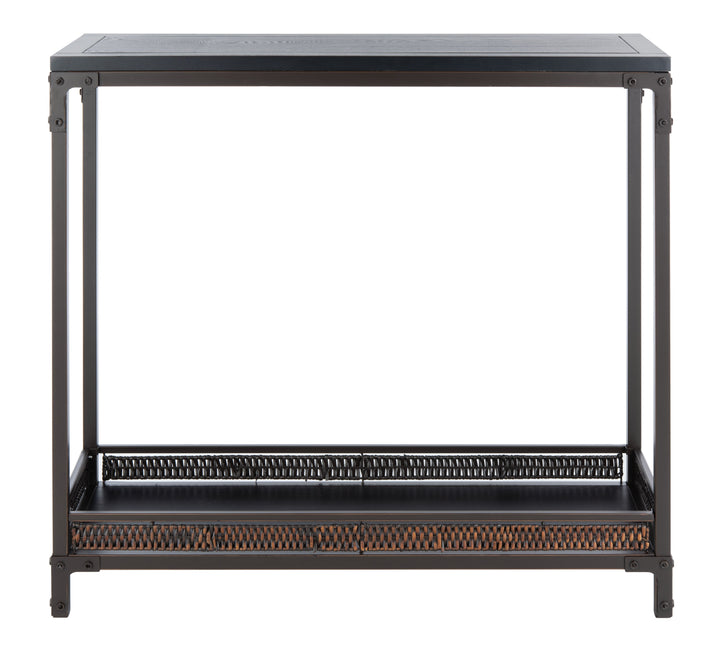 Dinesh Console With Storage Shelf