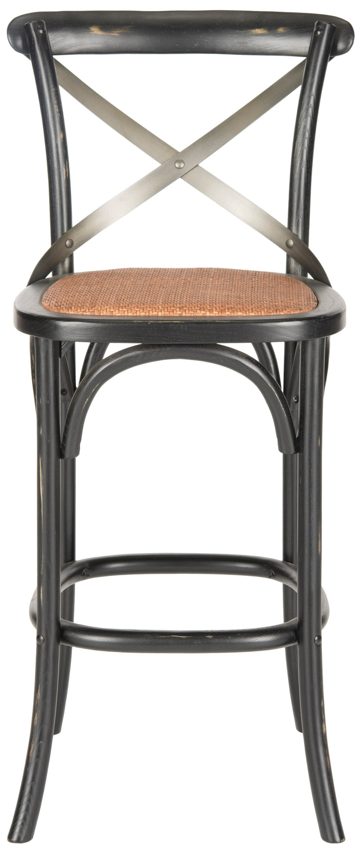 Eleanor X Back Bar Stool