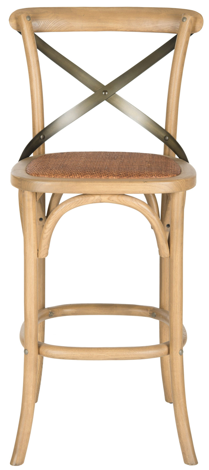 Eleanor X Back Bar Stool