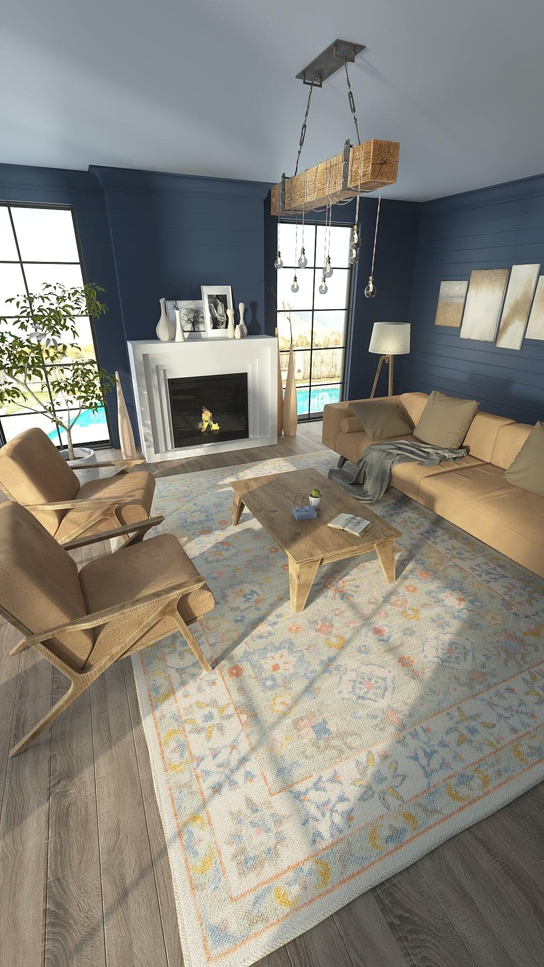 Rectangle/Light Blue