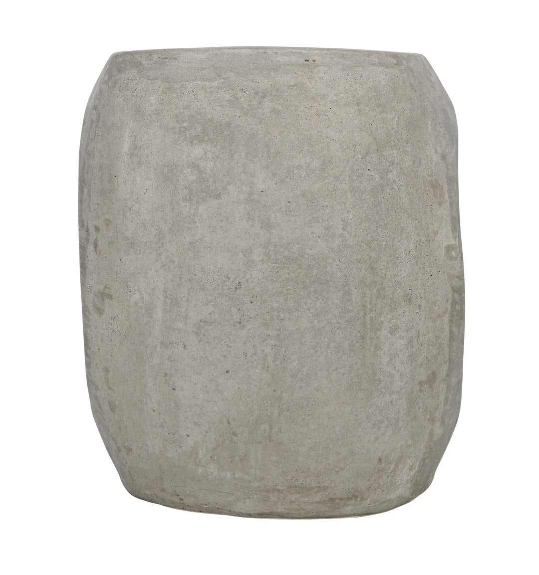 American Home Furniture | Noir - Trou Side Table/Stool, Fiber Cement