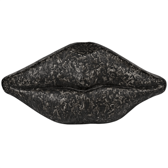 Noir Lips, Black Fiber Cement DECORATIVE OBJECTS