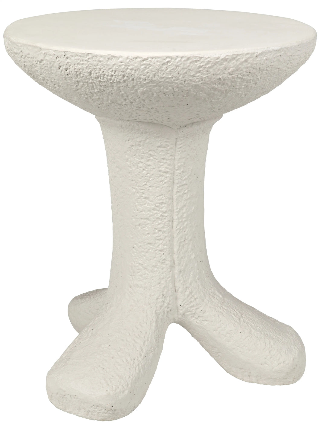 American Home Furniture | Noir - Laramy Side Table, White Fiber Cement