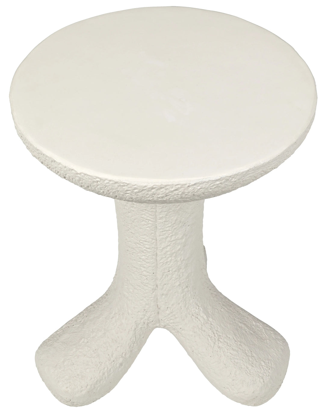 American Home Furniture | Noir - Laramy Side Table, White Fiber Cement