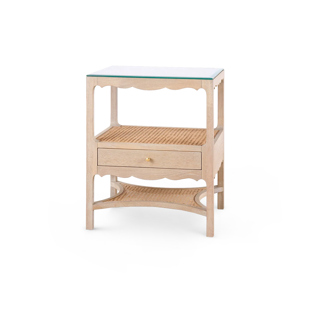 Arianna 1-Drawer Side Table - AmericanHomeFurniture