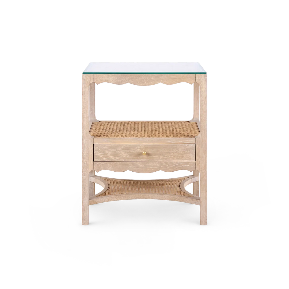 Arianna 1-Drawer Side Table - AmericanHomeFurniture