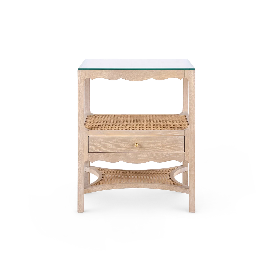 Arianna 1-Drawer Side Table - AmericanHomeFurniture