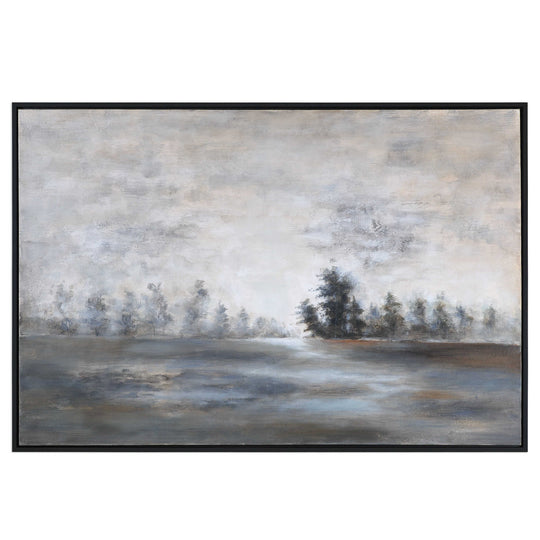 American Home Furniture Uttermost Evening Mist Landscape Art