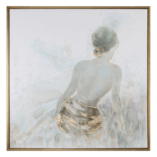 American Home Furniture Uttermost Gold Highlights Feminine Art