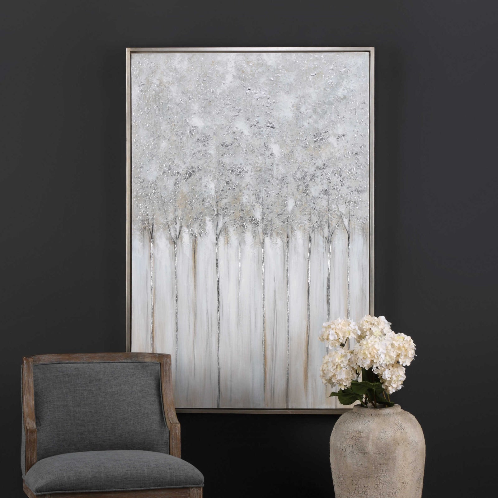 American Home Furniture Uttermost Strength In Numbers Abstract Art