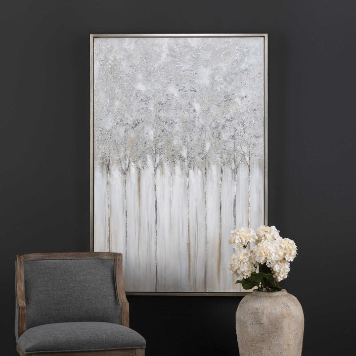 American Home Furniture Uttermost Strength In Numbers Abstract Art