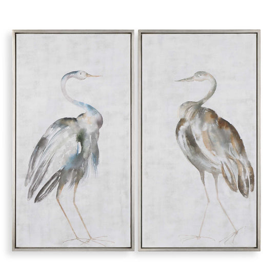 American Home Furniture Uttermost Summer Birds Framed Art S/2