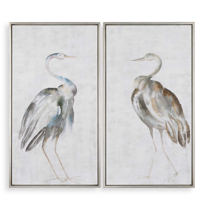 American Home Furniture Uttermost Summer Birds Framed Art S/2