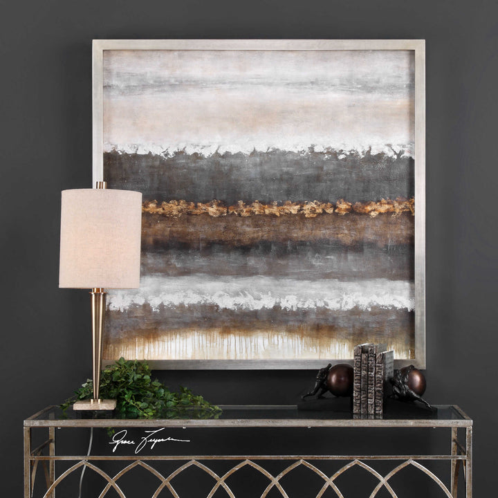 American Home Furniture Uttermost Layers Landscape Art
