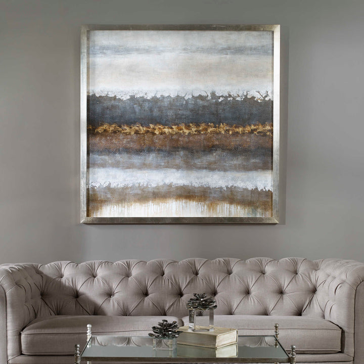 American Home Furniture Uttermost Layers Landscape Art