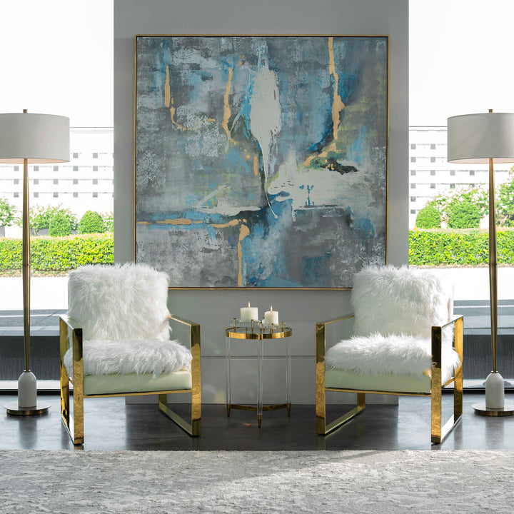 American Home Furniture Uttermost Meditation Modern Art