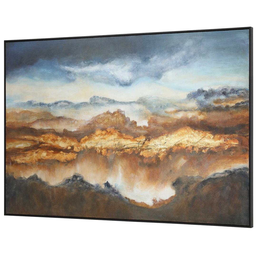 American Home Furniture Uttermost Valley Of Light Landscape Art