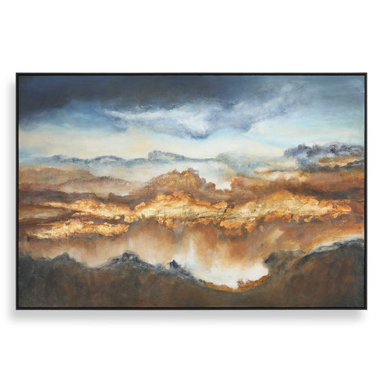 American Home Furniture Uttermost Valley Of Light Landscape Art