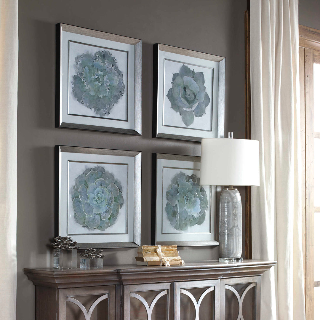 American Home Furniture Uttermost Natural Beauties Botanical Prints Set of 4