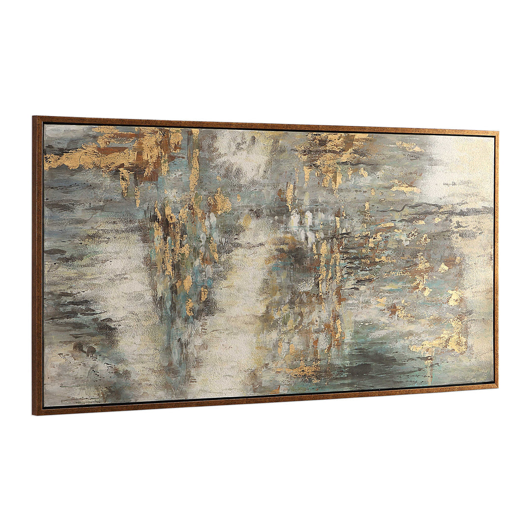 American Home Furniture Uttermost Behind The Falls Abstract Art