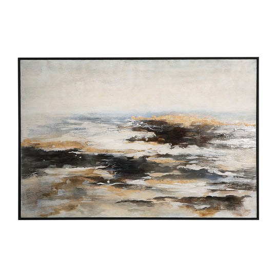 American Home Furniture Uttermost Aftermath Abstract Art