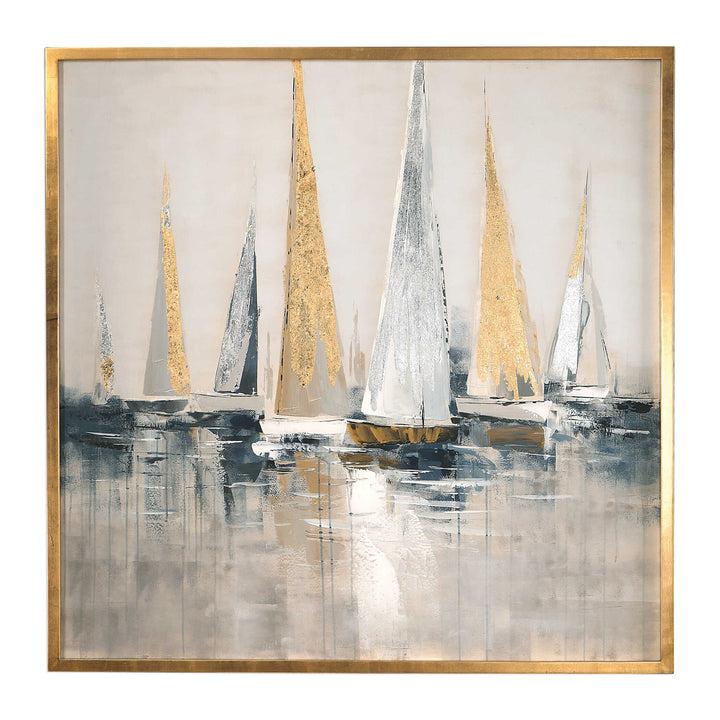 American Home Furniture Uttermost Regatta Nautical Art