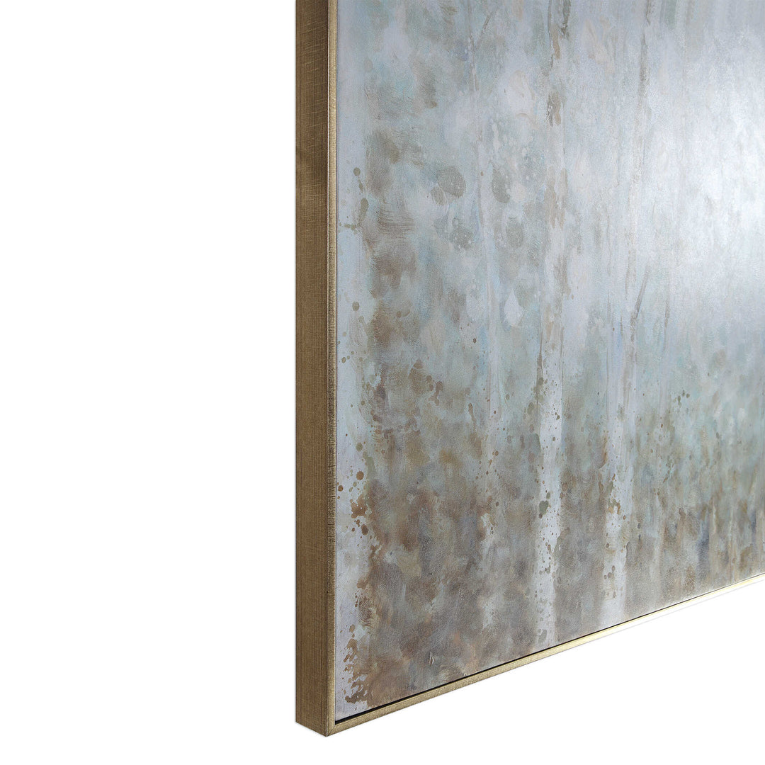 American Home Furniture Uttermost Cotton Woods Hand Painted Canvas