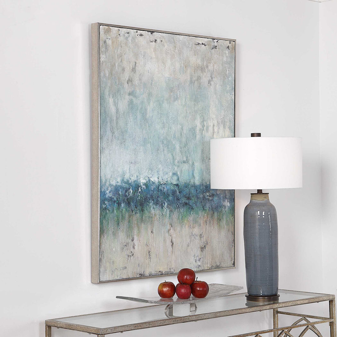 American Home Furniture Uttermost Tidal Wave Abstract Art