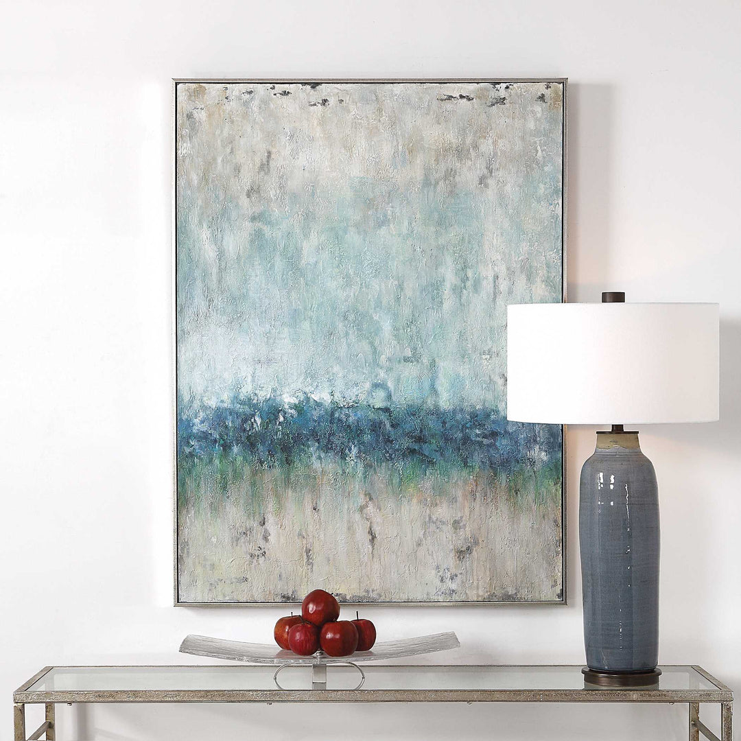 American Home Furniture Uttermost Tidal Wave Abstract Art