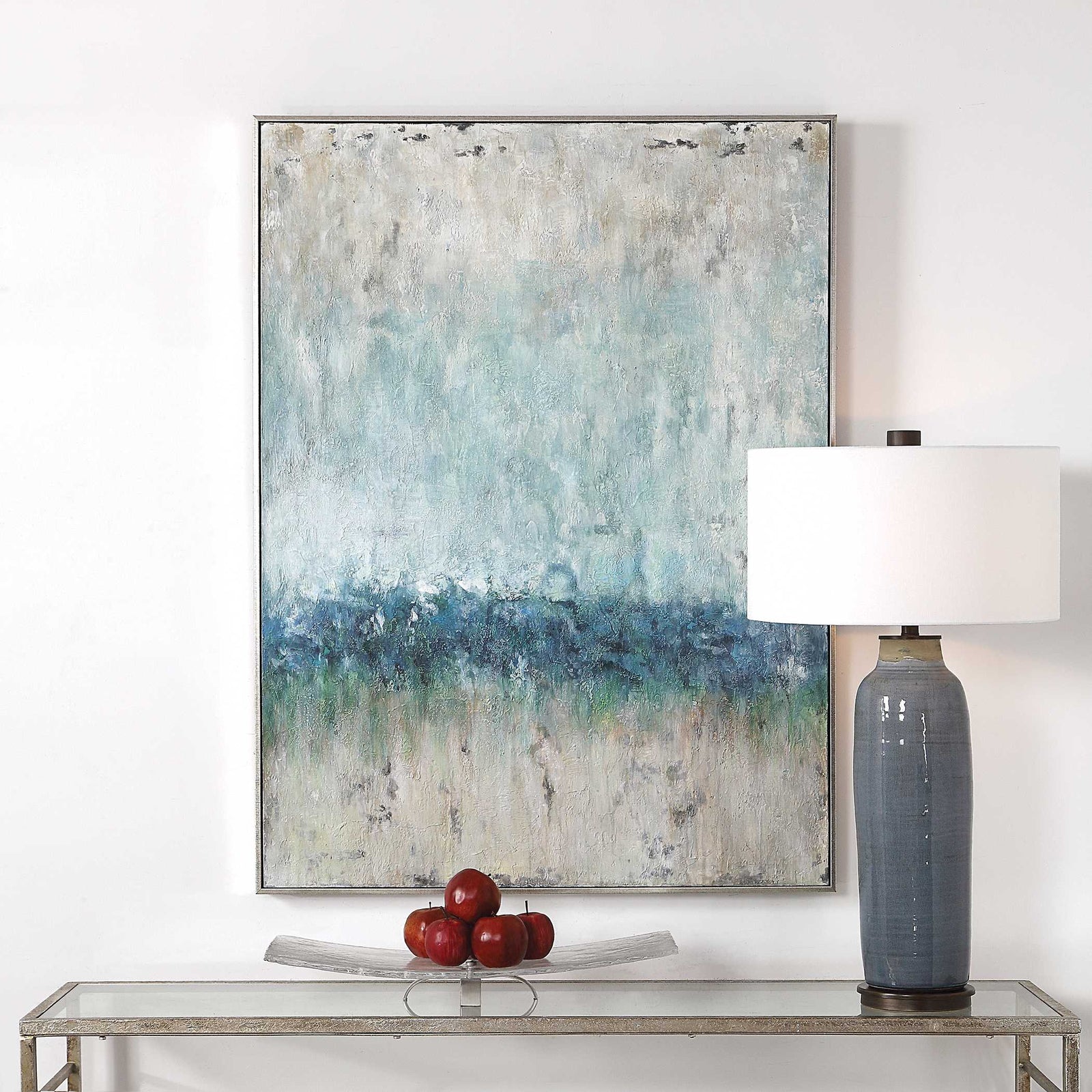 American Home Furniture Uttermost Tidal Wave Abstract Art