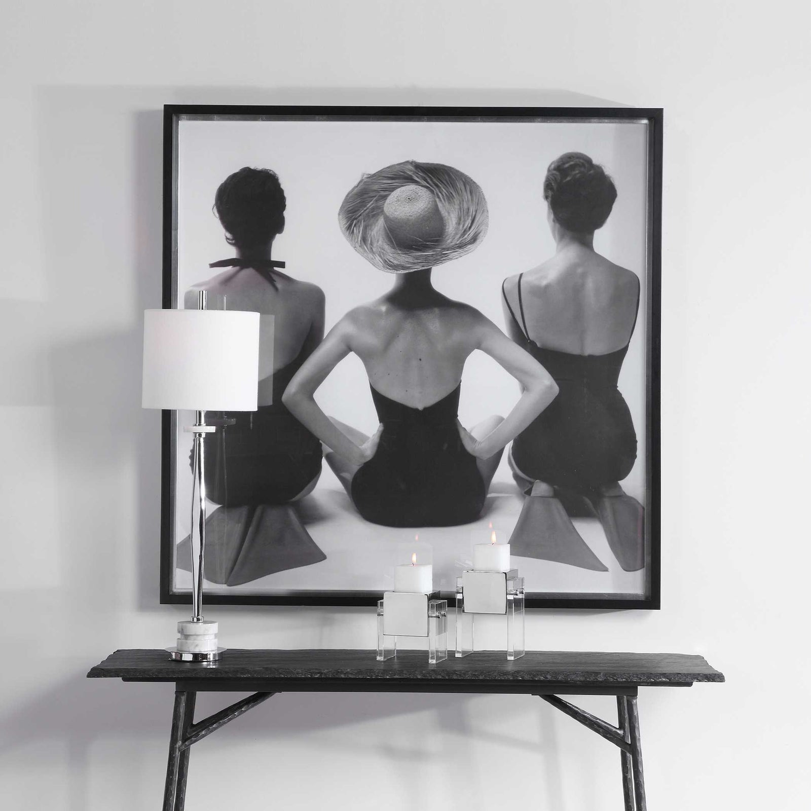 American Home Furniture Uttermost Ladies' Swimwear, 1959 Fashion Print
