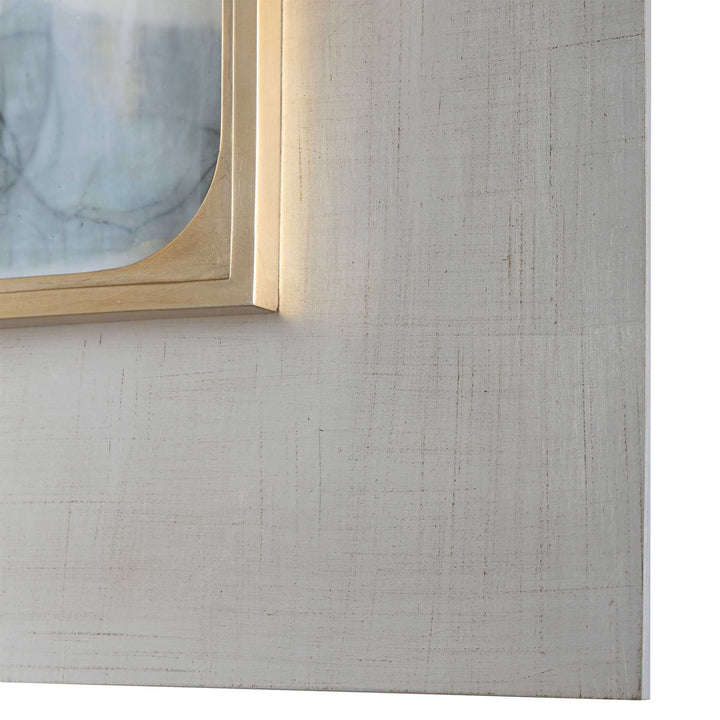 American Home Furniture Uttermost Gilded Whimsy Abstract Prints, Set of 2