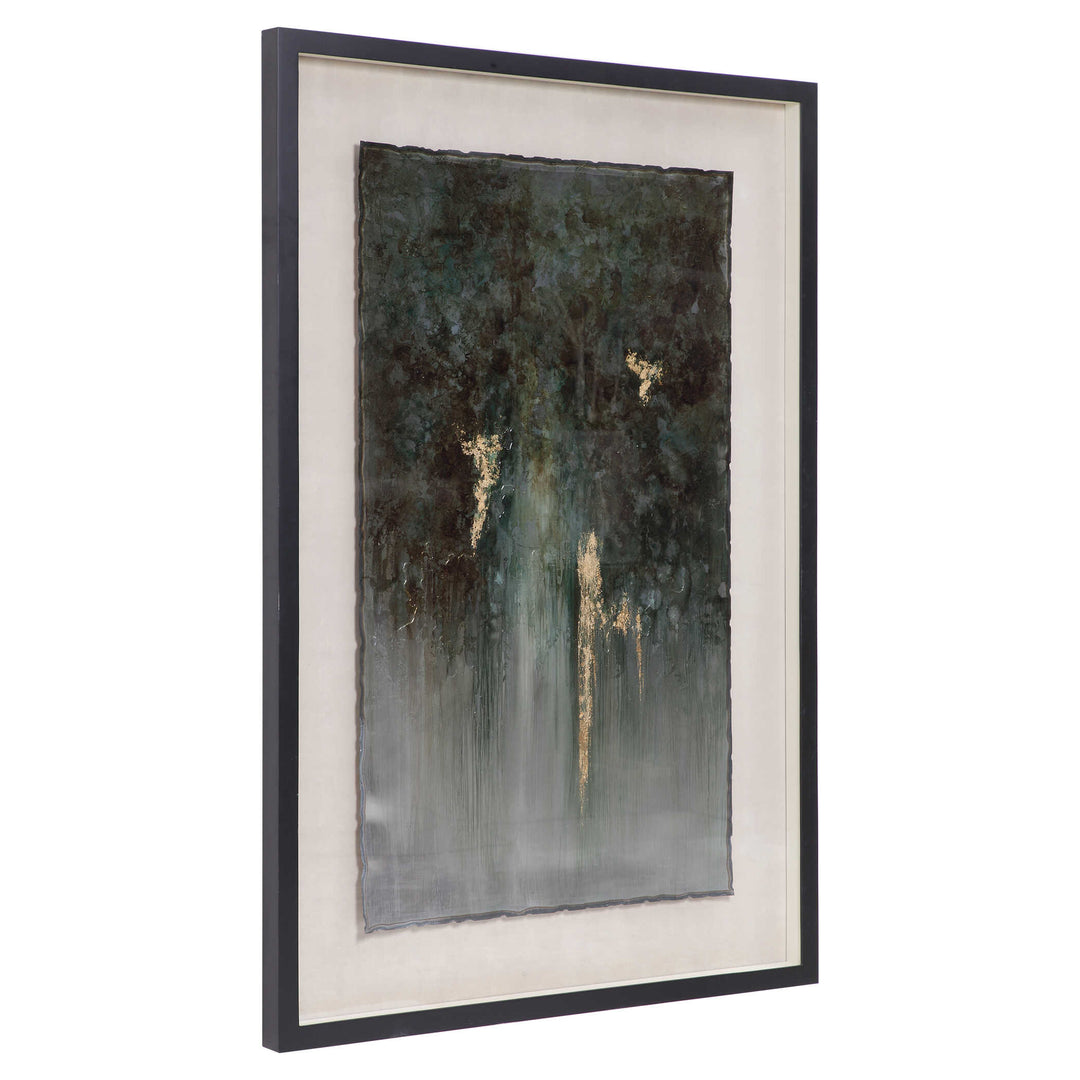 American Home Furniture Uttermost Rustic Patina Grande Abstract Art