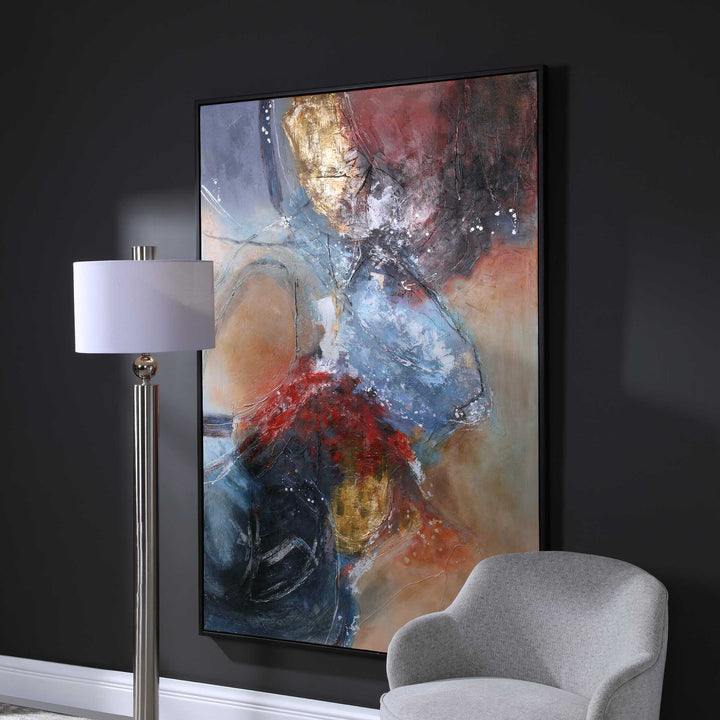 American Home Furniture Uttermost Summer Sunset Abstract Art