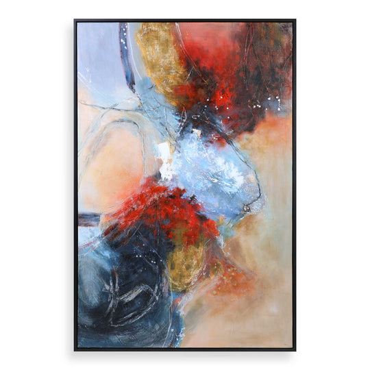 American Home Furniture Uttermost Summer Sunset Abstract Art