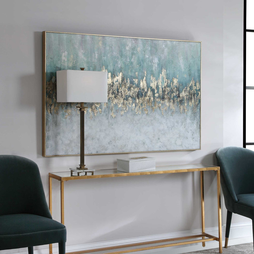 American Home Furniture Uttermost Divide Hand Painted Art