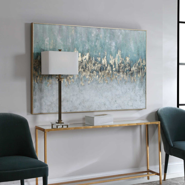American Home Furniture Uttermost Divide Hand Painted Art