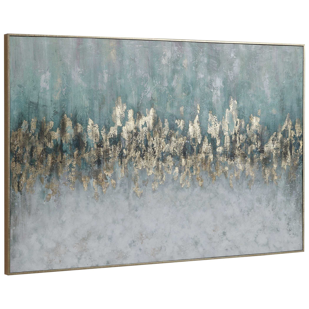 American Home Furniture Uttermost Divide Hand Painted Art