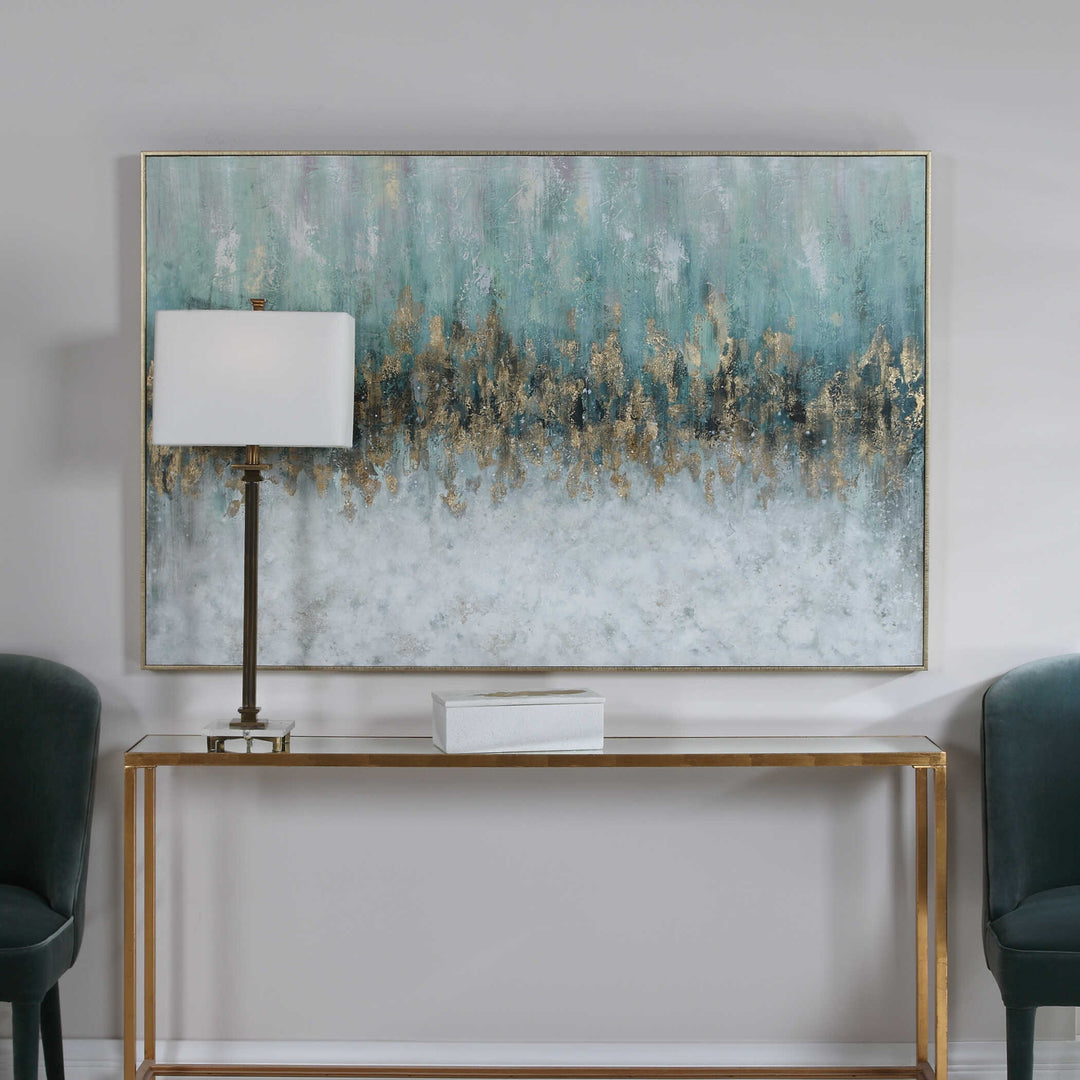American Home Furniture Uttermost Divide Hand Painted Art