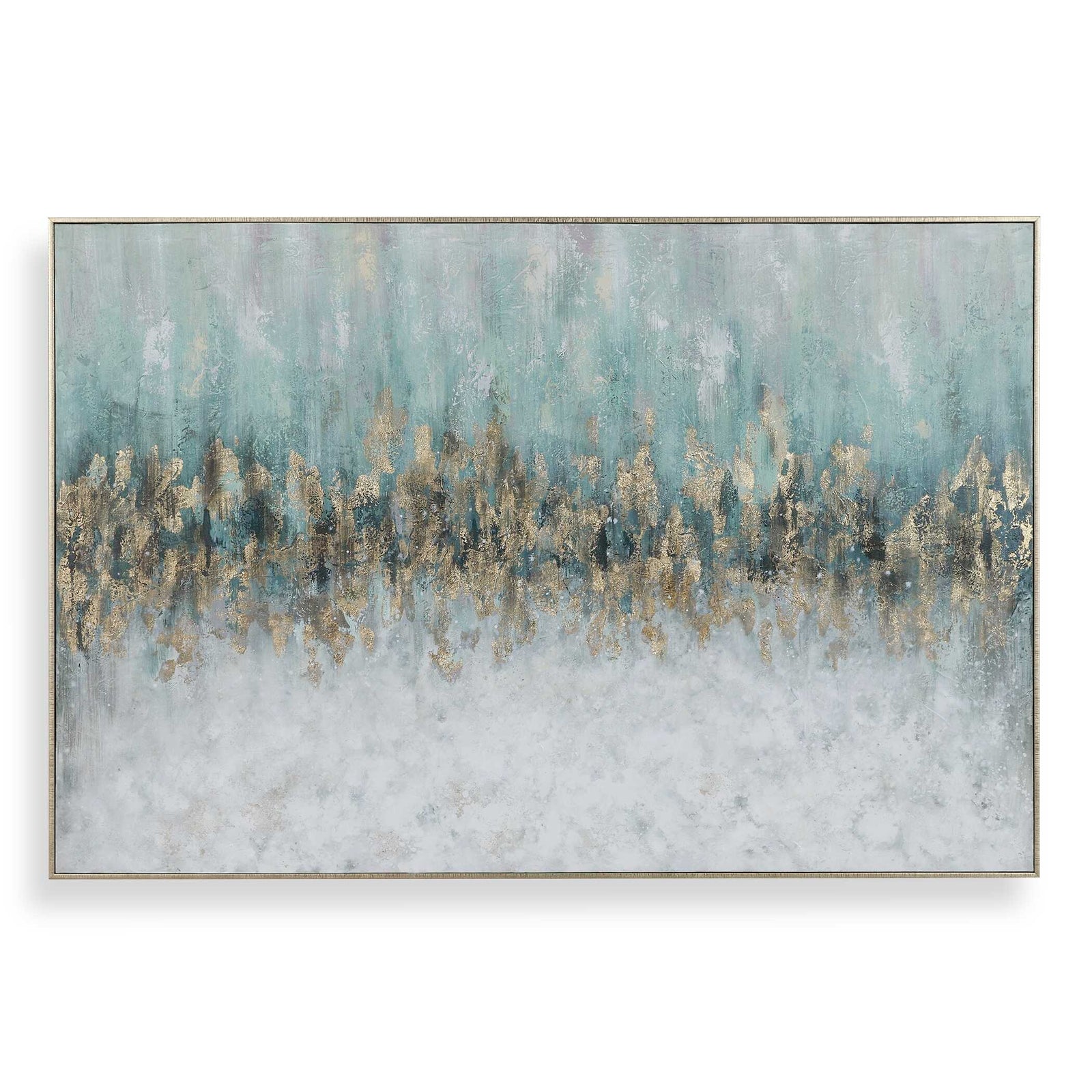 American Home Furniture Uttermost Divide Hand Painted Art