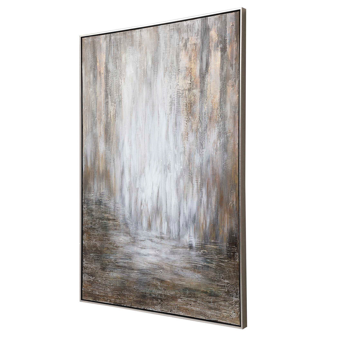 American Home Furniture Uttermost Desert Rain Hand Painted Abstract Art