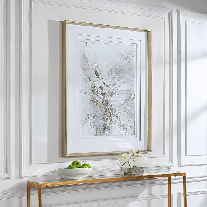 American Home Furniture Uttermost Pathos Framed Abstract Print