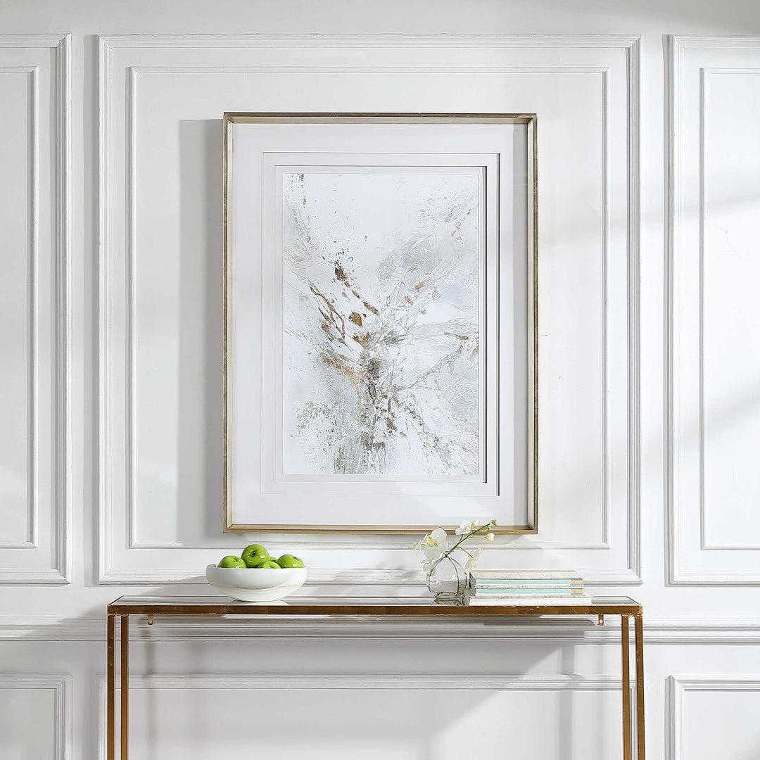 American Home Furniture Uttermost Pathos Framed Abstract Print