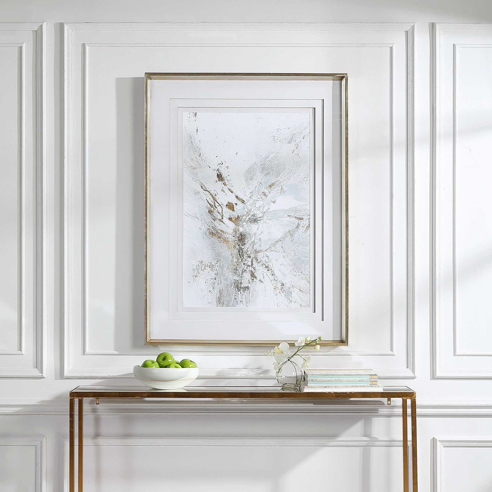 American Home Furniture Uttermost Pathos Framed Abstract Print