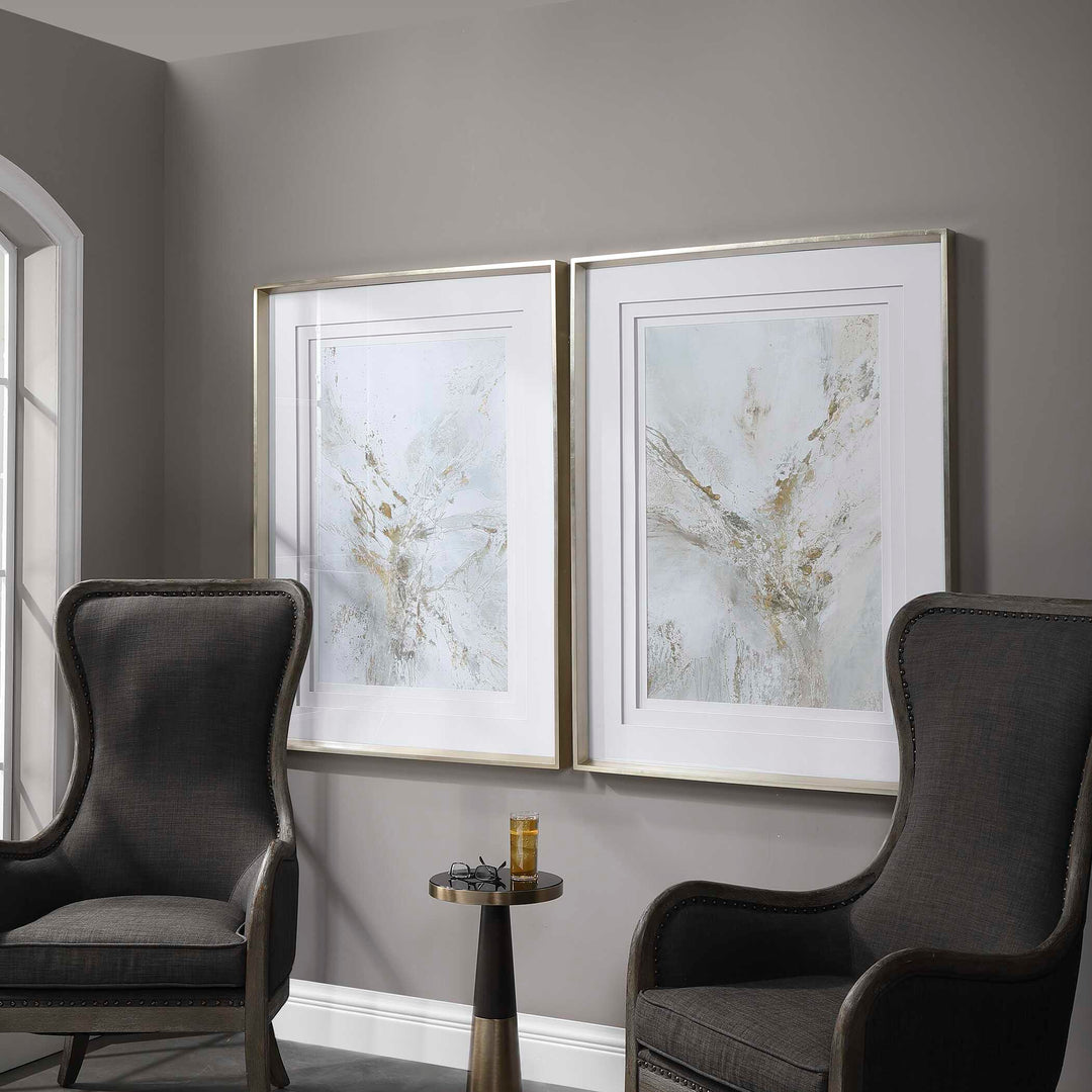 American Home Furniture Uttermost Ethos Framed Abstract Print